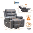 thumbnail image 3 of EastVita Oversized Power Lift Recliner Chair for Elderly Electric Reclining Sofa, 3 of 9