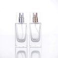 thumbnail image 4 of LAICAIW ® 2Pcs Perfume Spray Dispenser, Empty Crystal Clear Portable Spray Bottles With Fine Mist Sprayer, Refillable Leak Proof Cosmetic Atomizers 50ml / 1.7oz, 4 of 6