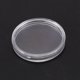 thumbnail image 4 of 20 Pzs Caja de Monedas de Plastico Transparente Redonda Pequena 30mm, 4 of 5