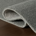 thumbnail image 5 of Rugs USA x Nate Berkus Hollis Solid Wool Cozy Area Rug, 5' x 8', Hollis Grey, 5 of 7