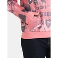 thumbnail image 4 of Deadpool Men's & Big Men's Graphic Hoodie Sweatshirt, Sizes XS-3XL, 4 of 5