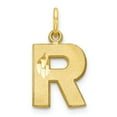 thumbnail image 1 of 10k Initial R Charm in 10k Yellow Gold, 1 of 3