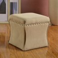 thumbnail image 2 of HomePop Pouf de Rangement Carré Rembourré avec Dessus Amovible, Suzani, 2 of 5