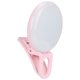 thumbnail image 2 of Sf02 Mini USB Carga 9 velocidades Brillo Teléfono móvil Selfie Artefacto Anillo de luz LED (Rosa), 2 of 8