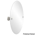 thumbnail image 2 of Miroir Inclinable Ovale Sans Cadre avec Bord Biseauté - PMC-91-PEW, 2 of 5