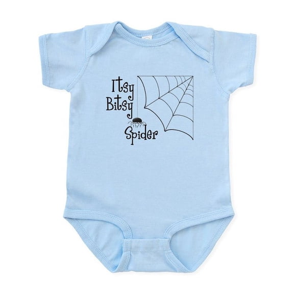 CafePress - Itsy Bitsy Spider Baby/Toddler Bodysuit - Baby Light Bodysuit, Size Newborn - 24 Months