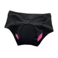 thumbnail image 4 of Ropa interior de ciclismo para mujer, ligera, versátil, para uso deportivo, pantalones cortos para ciclismo. Negro, 4 of 9