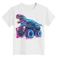 thumbnail image 4 of Gubotare Boys Clothes Graphic T-Shirt for Boys Girls, Crewneck Casual Breathable Short Sleeve Tops Tee Shirt Tshirt for Teen Kids Sizes 11-12T (White,11-12 Years), 4 of 4