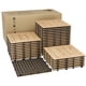 thumbnail image 2 of QinaQin Losetas para exterior tipo deck interconectables de compuesto madera plástica, piso impermeable de fácil ensamble para balcón, terraza, patio o jardín, 2 of 8