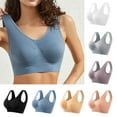 thumbnail image 5 of Women Push Up Bra Sexy Breathable Seamless Sports Bra Yoga Vest With Chest Pad, 5 of 11
