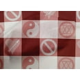 thumbnail image 5 of oneOone Cotton Cambric Maroon Fabric Quilting Supplies Print Sewing Fabric By The Yard 56 Inch Wide, 5 of 6