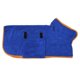 thumbnail image 2 of Albornoz para perros, toalla de secado rápido, absorbente de humedad, abrigo cálido, pijama ajustable L azul, 2 of 9