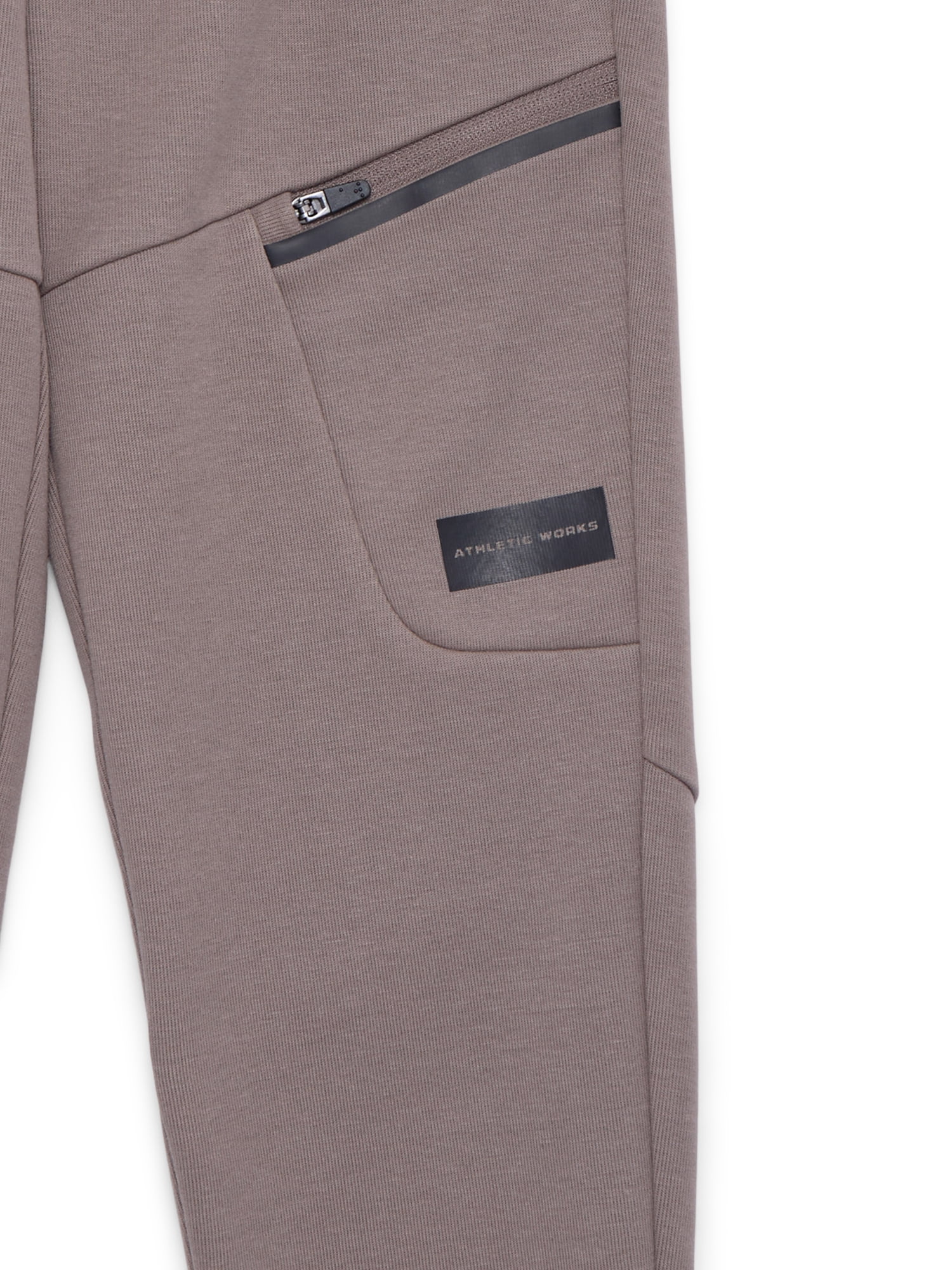 Athletic Works Boys Double Knit Jogger Pants, Sizes 4-18 & Husky