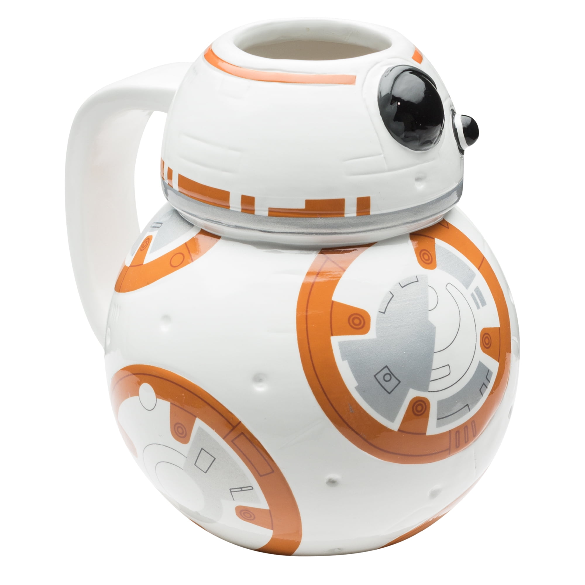 BB8 With Lid Authentic Disney  Star Wars BB-8 Ceramic Coffee Mug Cup 16 Oz 