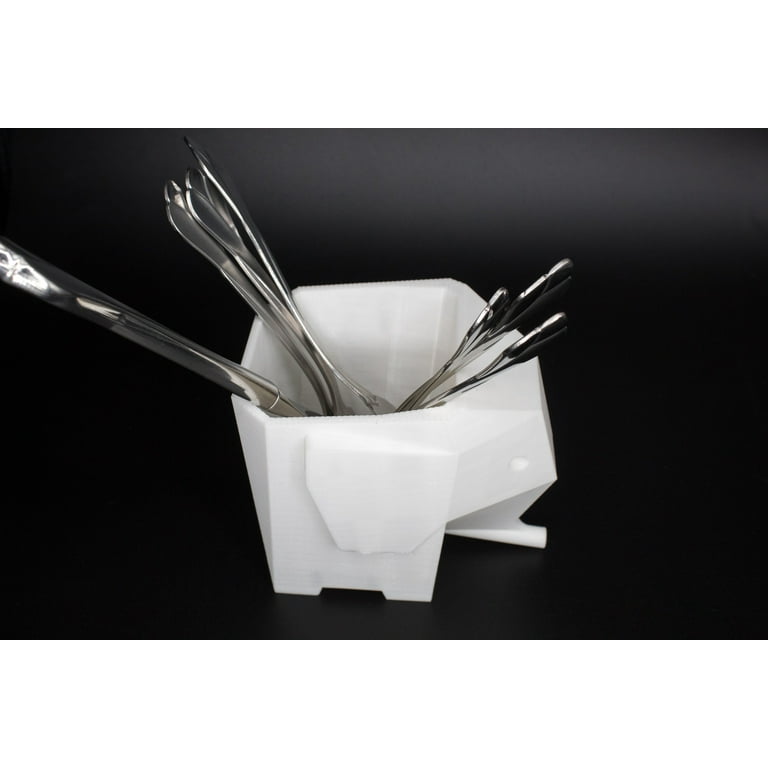 Clever Contraption Automatic Draining Elephant Dish Holder Water