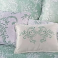thumbnail image 5 of Home Soft Things 5 Piece LA Boheme Printed Bedspread Set - Teal Turquoise - Oversize(122"x106"), 5 of 7