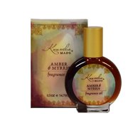 Kuumba Made Fragrance Oil Amber & Myrrh 1/2oz (14.7ml) with roll on applicator