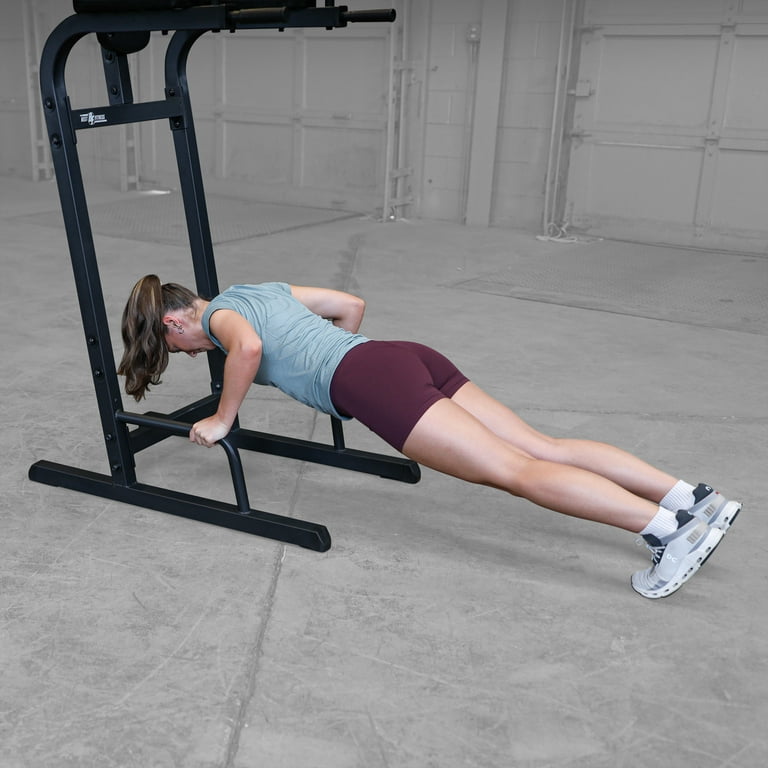 スポーツ・フィットネス U.W.F. BEST BOUT 1989 Best Fitness BFVK10 Vertical Knee Raise Exercise Machine with Leg