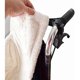 thumbnail image 2 of Double Layer Wheelchair Warm Fleece Covers Wheelchair Blanket Waterproof Lap Blankets For Elderly Universal Fit For Wheelchair Blanket, 2 of 5