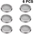 thumbnail image 1 of Parts Sprouting Lid Stainless Steel Sprouting Screen For Mason Jar Sprouting Jars (6 Pieces), 1 of 5