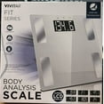 thumbnail image 2 of Vivitar Bathroom Smart Body Scale Weight Analysis Giant LCD Wireless PS-V163-WHT, 2 of 2