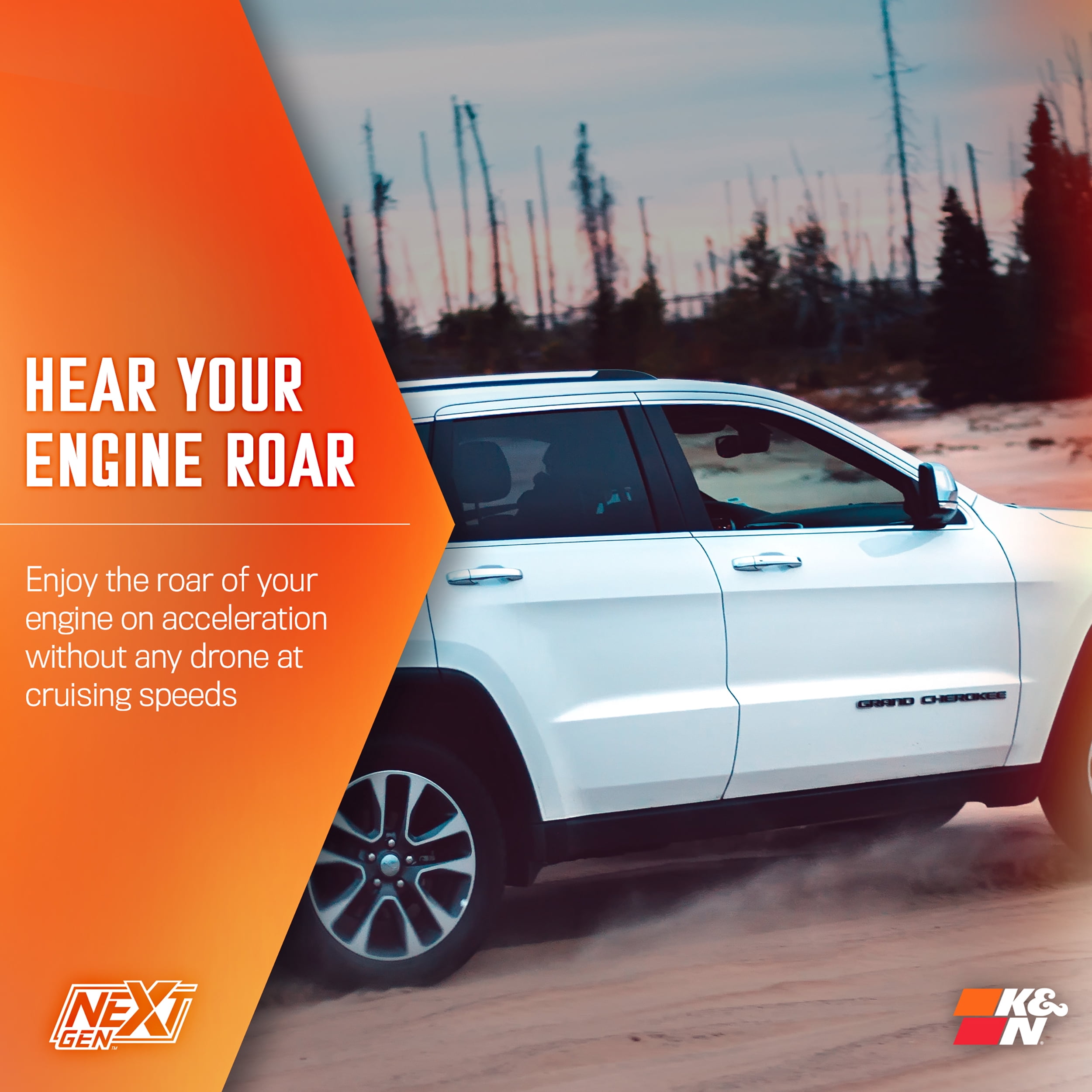 K&N Performance NextGen Cold Air Intake System: Easy Installation, Engineered to Maximize Airflow, Boost Horsepower & Torque, 50-1572