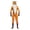 Men, variant on Halloween Fox Costume with Moving Jaw Fox Mask,Fox Full Bodysuit,One Piece Animal Jumpsuit Catsuit Costume