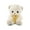White, variant on Tootee 13.78 Inch Sitting Bear Lint Pillow Doll - Soft Stuffed Animal Toy for Kids, Plush Soothing Sleep Buddy for Boys & Girls, Holiday Birthday Gift