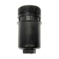 thumbnail image 4 of CarLights360 For Audi Q5 2013 2014 2015 2016 Engine Oil Filter Cover | Plastic Material | Black Color | Thread On Attachment Method | Replacement For 6L115401J, 6L115401L, 4 of 5