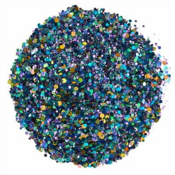 Recollections Lagoon Chunky Glitter Mix, 12 Pack