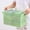 Green, variant on HongHeng Clearance Under $2.00 Plastic Laundry Basket,with Silvery Handle,Collection and Transport Clothing Board Laundry Basket,Suitable for Families and Dorms,Can Also Organize Toys