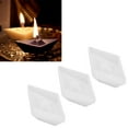thumbnail image 2 of 3pcs Silicone Candle Mold Boat Shaped Reusable Flexible 3D Aromatherapy Candle Making Molds, 2 of 5