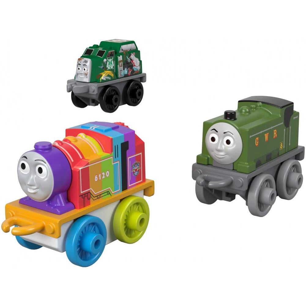 #NG Thomas & Friends Minis Collection Kid's Train Engines 3 Pack New Age 3 Yrs 