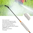 thumbnail image 5 of M Buder Battery Powered Sprayer with 3 Mist Nozzles Shoulder Mounted Multifunctional Electric Garden Sprayer for Watering Flowers Spraying Medicines Orange 1.3 gal / 5 L, 5 of 9