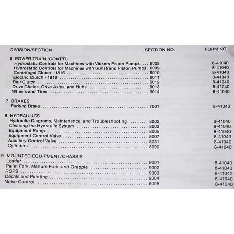 Case 1816, 1816B, 1816C Uni-Loader Skid Steer Service Repair Manual - Factory OEM Style, Printed, Full-Size Shop Manual
