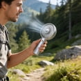 thumbnail image 7 of WKSCLPAI Portable Handheld Fan 6 Speeds Hurricane Cooling High Airflow Long Battery Life USB Rechargeable for Summer Beach Travel, 7 of 7