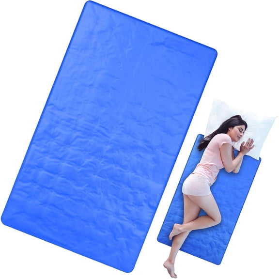 Cooling Pad Mat for Bed Cooling Mattress Pad Gel for Sleep, Summer Hot Flashes,