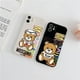 thumbnail image 2 of Funda de oso bonito para IPhone 14, carcasa moderna para Iphone 14, 11, 12 Pro, 8, 7 Plus, X, 13 Pro MAX, SE2020, XR, XS, MINISO-M-MOSCHINO, caramelo Fivean unisex, 2 of 2