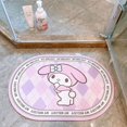 thumbnail image 4 of Bonita alfombra de entrada para baño, manta de noche, alfombra de suelo, cojín de mesa, decoración de felpa, antideslizante, resistente al desgaste, dibujos animados, 4 of 5