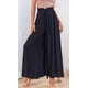thumbnail image 4 of Pantalones Casuales para Mujer, con Cintura Elástica y Pierna , con Bolsillos. Negro XXL, 4 of 9