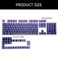 thumbnail image 5 of PBT Keycaps Set OEM Profile for MX Gaming Mechanical Keyboards KeyCaps, 5 of 18
