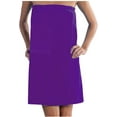 thumbnail image 1 of Womens Shower Wrap Ladies Wrap Towels, Purple, XXL, 1 of 1