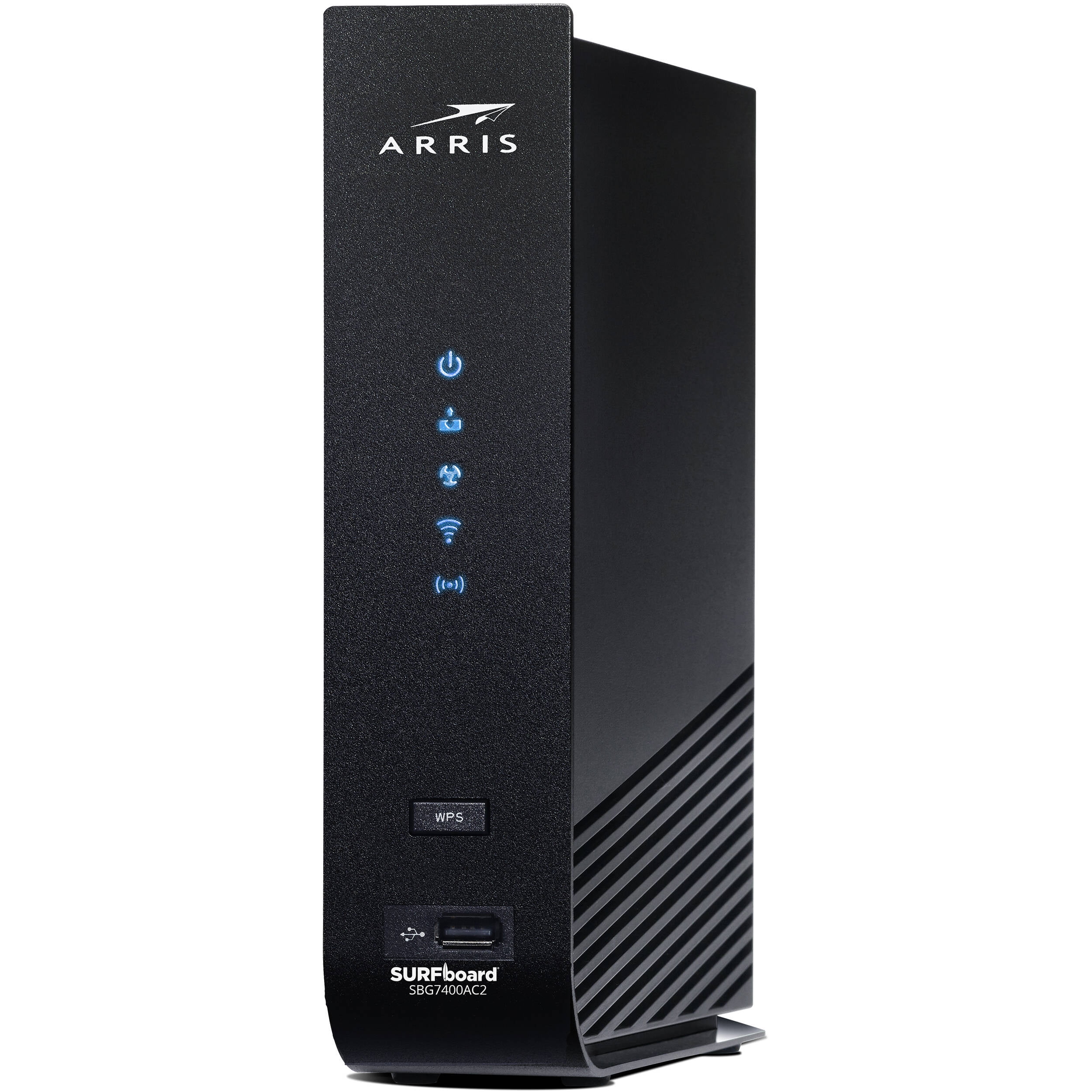 Restored ARRIS SURFboard (24x8) DOCSIS 3.0 Cable Modem / AC2350 Dual-Band WiFi Router (SBG7400AC2) (Refurbished)