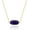 Amethyst, variant on Natural Green Jade Gemstone Pendant Necklace, 14K Gold Plated Healing Crystal Necklaces for Women