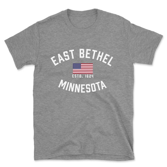 East Bethel Minnesota Patriot Men's Cotton T-Shirt