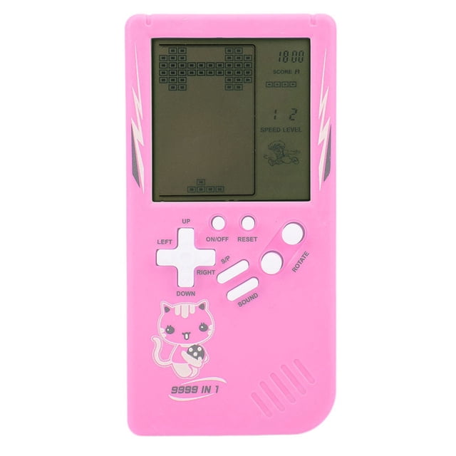 Consola De Juegos, Regalo Maravilloso De Plástico Consola De Juegos Portátil Múltiples Juegos Para Mayores De 3 Años Para Tiempo Libre