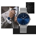 thumbnail image 4 of LAVAREDO Mens Watch Minimalist Waterproof Quartz Watches for Men Business Dress Casual Watch with Stainless Steel Mesh Band Gift for Man, 4 of 8
