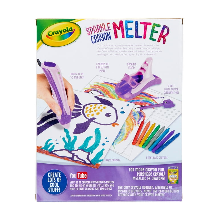 Crayola Crayon Melter Sticker Art Set