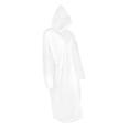 thumbnail image 4 of TISHITA Veste de Pluie Imperméable Longue Portable Résistant à la Déchirure pour le Camping Voyage en Plein Air Blanc, 4 of 8