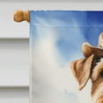 thumbnail image 3 of Airedale Terrier Cowboy Welcome House Flag, 3 of 5